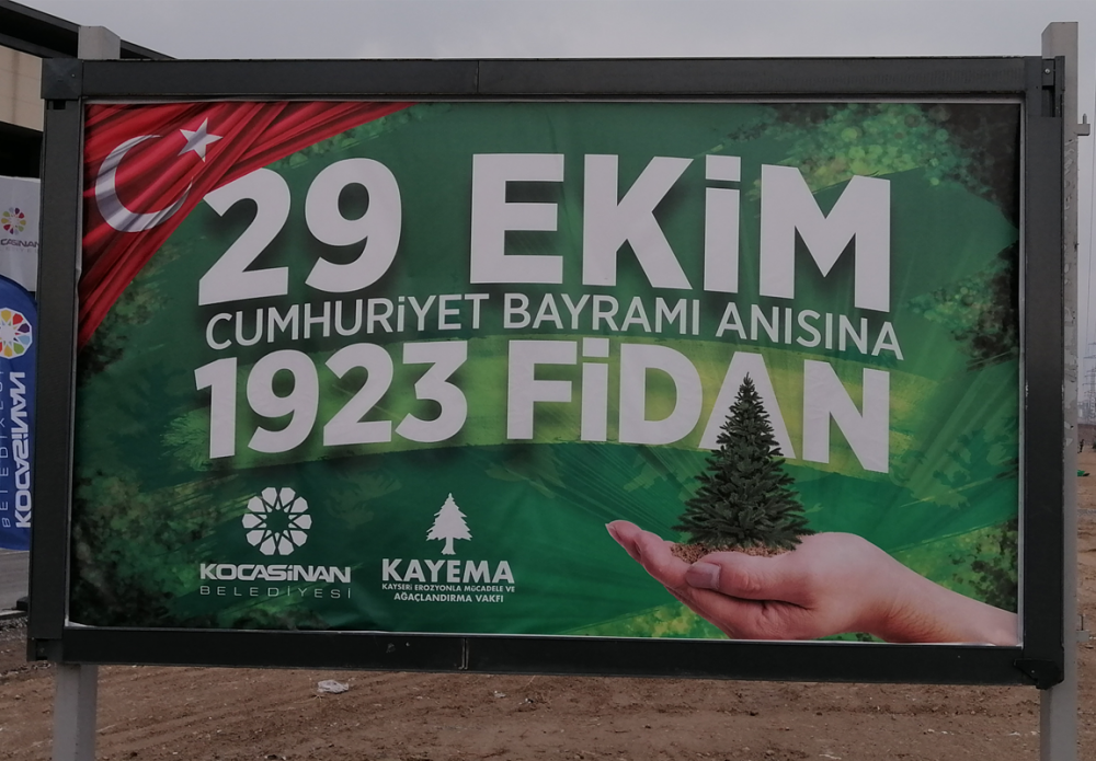 29 Ekim Cumhuriyet Bayramı 1923 Fidan